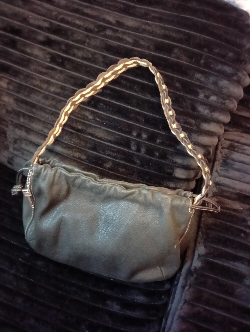 Fossil VINTAGE Shoulder Bag with Braided LeatherStrap
